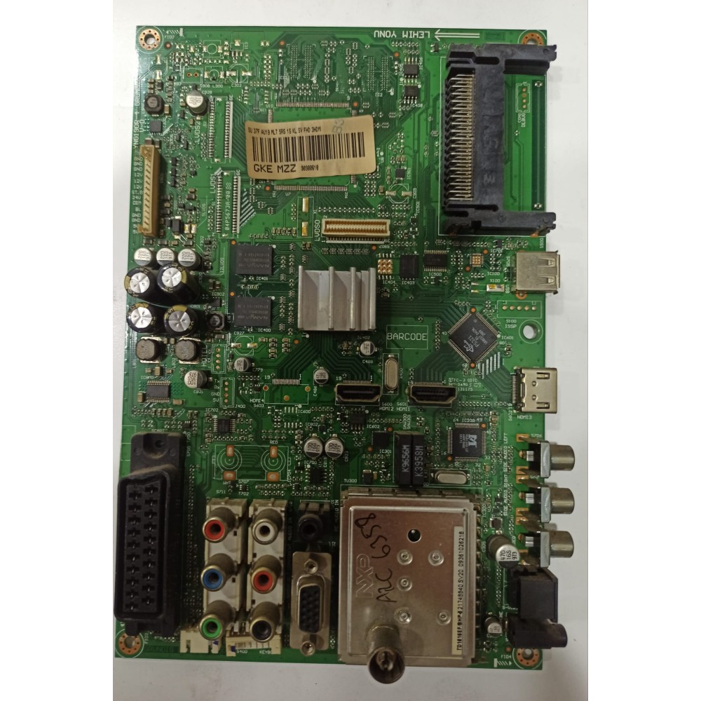 YNG190R-4 YNG190R-6, GKE MZZ, BEKO F94-504 B FHD, MAIN BOARD, ANAKART, T370HW02 YNG190R-4 YNG190R-6, GKE MZZ, BEKO F94-504 B FHD, MAIN BOARD, ANAKART, T370HW02