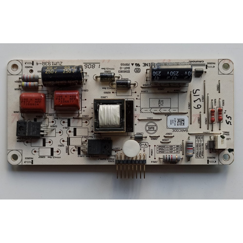 ZUM193R-4, LED DRİVER,GRUNDIG 55VLX7730 LED DRİVER, ZUP125, ZUP120, ARÇELİK BEKO GRUNDIG LED DRİVER BOARD ZUM193R-4, LED DRİVER,GRUNDIG 55VLX7730 LED DRİVER, ZUP125, ZUP120, ARÇELİK BEKO GRUNDIG LED DRİVER BOARD
