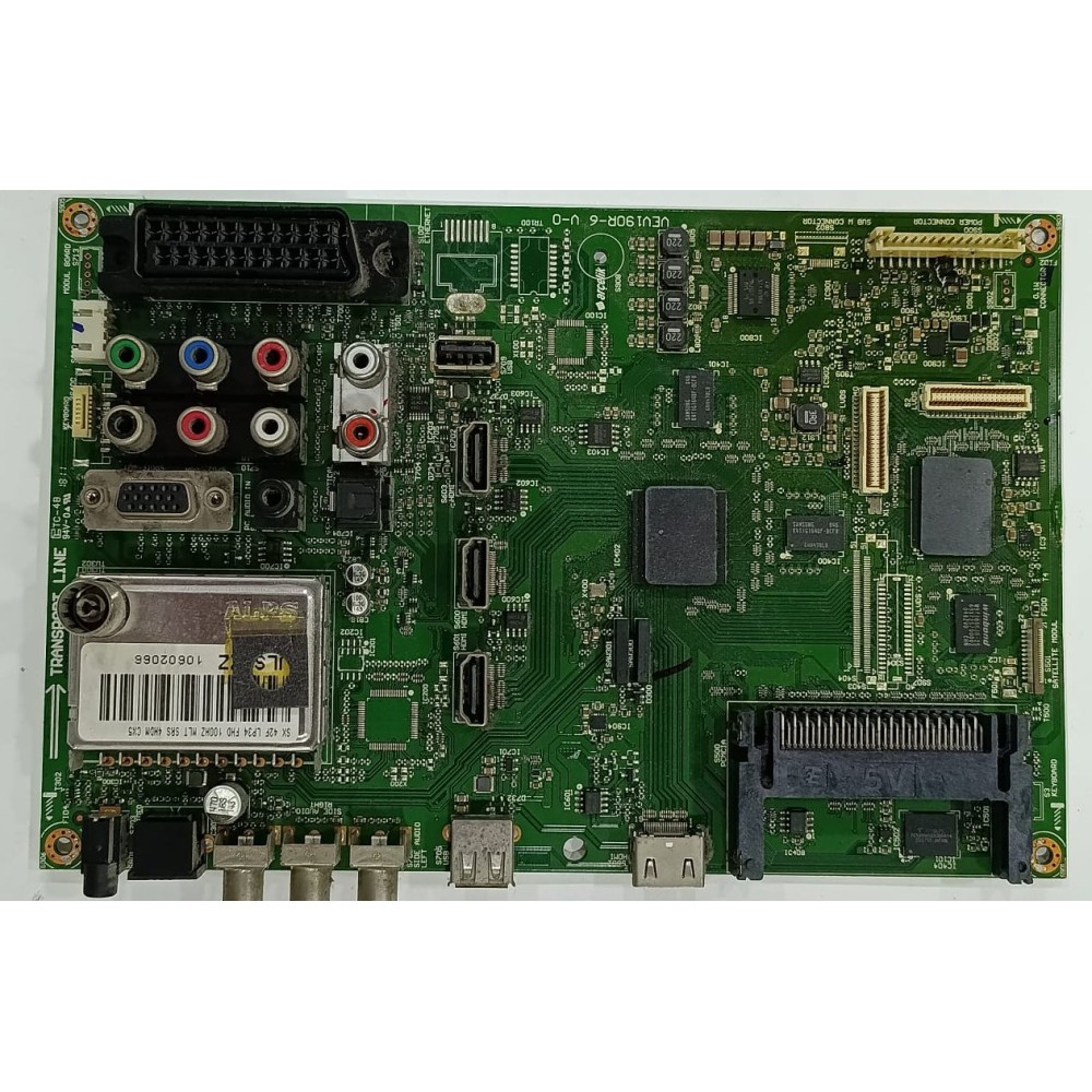 VEV190R-6 V-0, ARÇELİK TV SS22A 106-525 FHD 100HZ S LCDTV, LNDKZZ, MAIN BOARD, ANA KART VEV190R-6 V-0, ARÇELİK TV SS22A 106-525 FHD 100HZ S LCDTV, LNDKZZ, MAIN BOARD, ANA KART