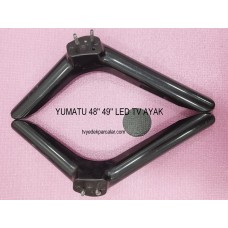 Yumatu 48", 49", İnç, (122-124 Ekran),TV Masa Üstü Ayak Standı Seti Yumatu 48", 49", İnç, (122-124 Ekran),TV Masa Üstü Ayak Standı Seti
