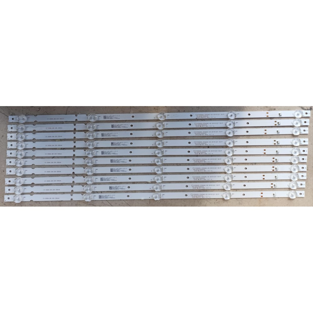 ONVO, OV55350, NORDMENDE, NM55350, SABA, SB55352, LED BAR, BACKLIGHT, OV55-9000, MORİO MR55850 LED BAR, CY55D05-ZC62AG-02, 303CY550033, CY-55DN-2W-33V-33MA, HV550QUB-F84 ONVO, OV55350, NORDMENDE, NM55350, SABA, SB55352, LED BAR, BACKLIGHT, OV55-9000, MORİO MR55850 LED BAR, CY55D05-ZC62AG-02, 303CY550033, CY-55DN-2W-33V-33MA, HV550QUB-F84