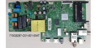 715G9287-C01-001-004T, PHILIPS 43PFS5503/62, 43PFS5503/12, Anakart, Main Board 715G9287-C01-001-004T, PHILIPS 43PFS5503/62, 43PFS5503/12, Anakart, Main Board