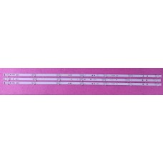 TOSHIBA 43LL2A63DT LED BAR, 17DLB43VER13-A, 17DLB43VER13-B, 30105466, 30105467, VESTEL 43F9500, 43F9510, 43F8500, 43F8600, 43F9600 LED BAR, SEG 43SBF715 LED BAR, REGAL 43R654, 43RH0E, 43R604 LED BAR, FINLUX 43FX620, 43FX720 LED BAR, HITACHI 43HT4160 LED 