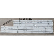      LG 49LH604V- 6916L-2586A 6916L-2588A 6916L-2587A 6916L-2589A 49LH604V , L, SIFIR LED BAR TAKIMI