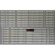 GJ-2K16-490-D712-P5-L, GJ-2K16-490-D712-P5-R, TPT490U2-EQYSHM.G, 01N21-A, 01N22-A, ECHB014F5000, 210BZ06DR43535K04D, 210BZ06DL43535K04D, Philips 49PUS6401/12, LED BAR, Led Backligth Strip Arka Aydınlatma