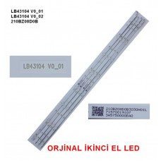 LB43104 V0_02 210BZ08D0B, TPT430U3-EQYSHM.G, Philips 43PUS6262/12, Led Cubuk