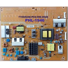 715G5246-P04-000-002S , PHILIPS , 40PFL3078 , K/12 , 40PUK6809 , LTA400HM23 , POWER BOARD 