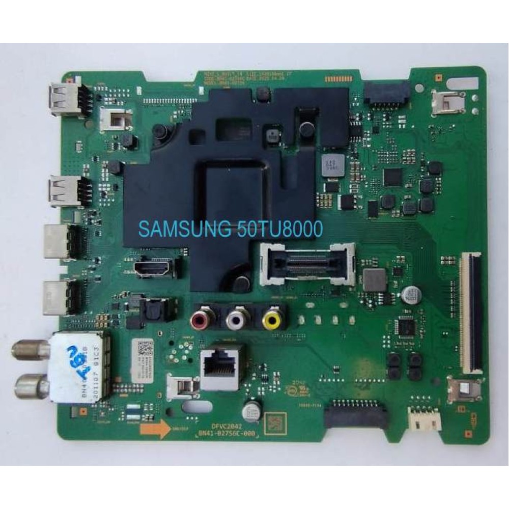 Samsung UE50TU8000U TV Ana Kart, BN41-02756C, BN94-15563K, Main Board Samsung UE50TU8000U TV Ana Kart, BN41-02756C, BN94-15563K, Main Board