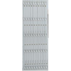 SUNNY CURVED, CX550DLEDM, 5 LED 10 PARÇA, SUNNY SN055LDJRXCV6488H-Y, MS-L1543 V2, A3 188-192LM, 188-192LM 6.6-6.8V, SUNNY, ROHS, Panel Ledleri
