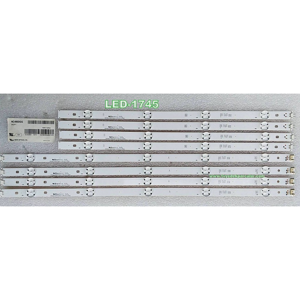 COB 49inch UHD/FHD REV01 , B-TYPE (15.4.17) LEDAZ , A-TYPE (15.4.17) LEDAZ , 8 ADET LED STRİP COB 49inch UHD/FHD REV01 , B-TYPE (15.4.17) LEDAZ , A-TYPE (15.4.17) LEDAZ , 8 ADET LED STRİP