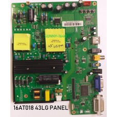 SUNNY 16AT018, Y.M ANAKART 16AT018 V1.1 MNL, Axen AX049DLD16AT018, LD490DUY-,Main Board, Ana Kart
