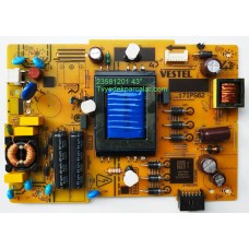 23581201, 17IPS62, VES430UNDH-2D-N41, VESTEL 43F9500 43 SMART TV, TOSHIBA 43LL3A63DT BESLEME, POWER BOARD